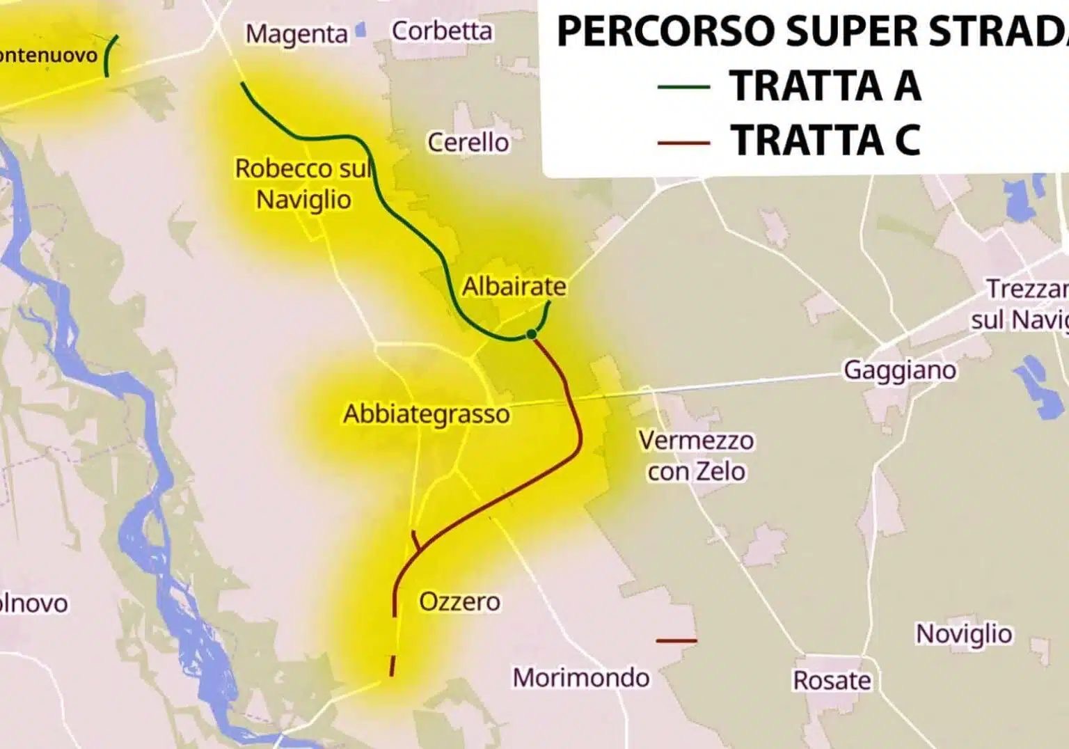 Habemus stradam: Anas apre il cantiere della Vigevano-Albairate