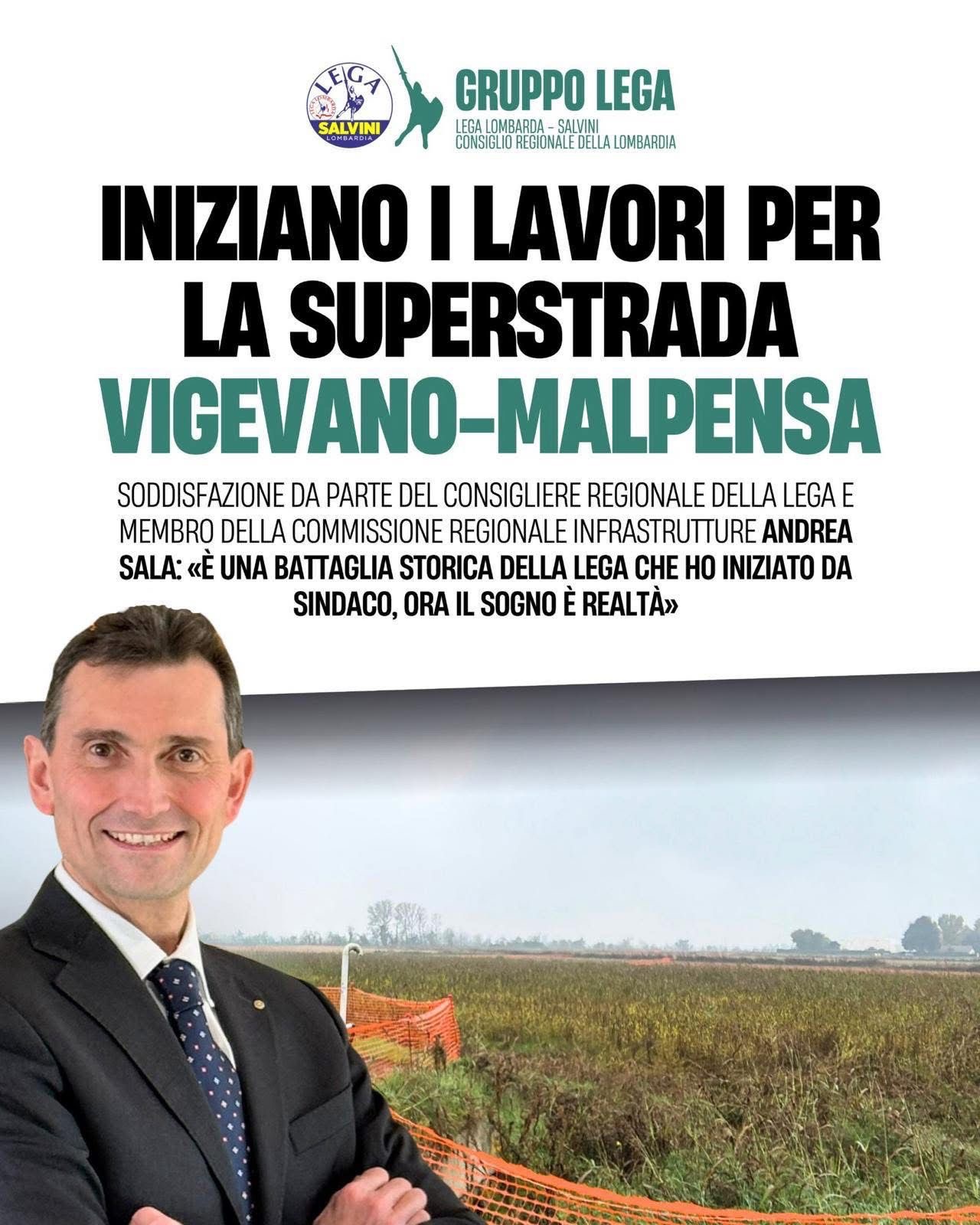 Cantiere Tratta C collegamento Vigevano Malpensa